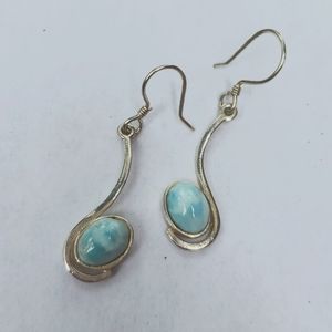 Larimar Drop Earrings